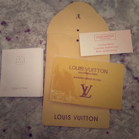 louis vuitton authenticity card|louis vuitton scam.